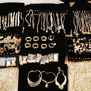 Necklaces, Bracelets, Rings, Earrings